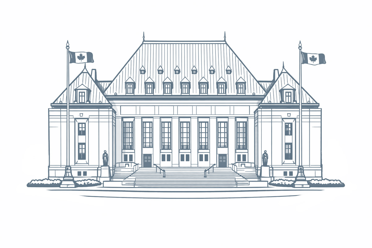 Dessin de la Cour suprême du Canada